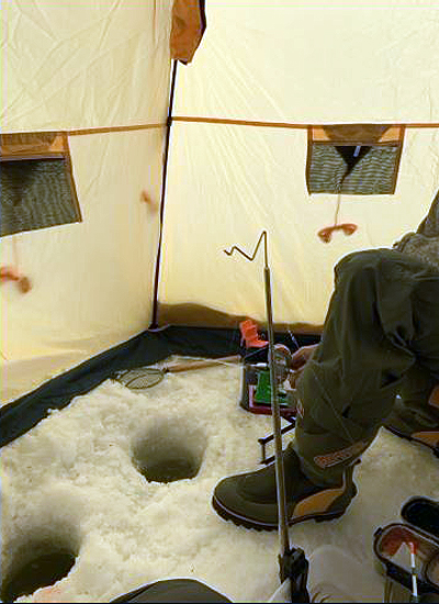 ice fishing in Sapporo